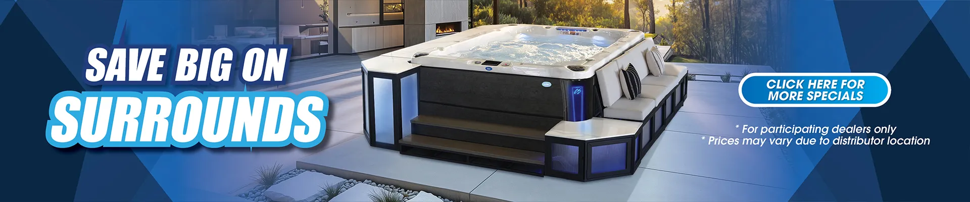 Calspas hot tub being used in a family setting - Daytona Beach