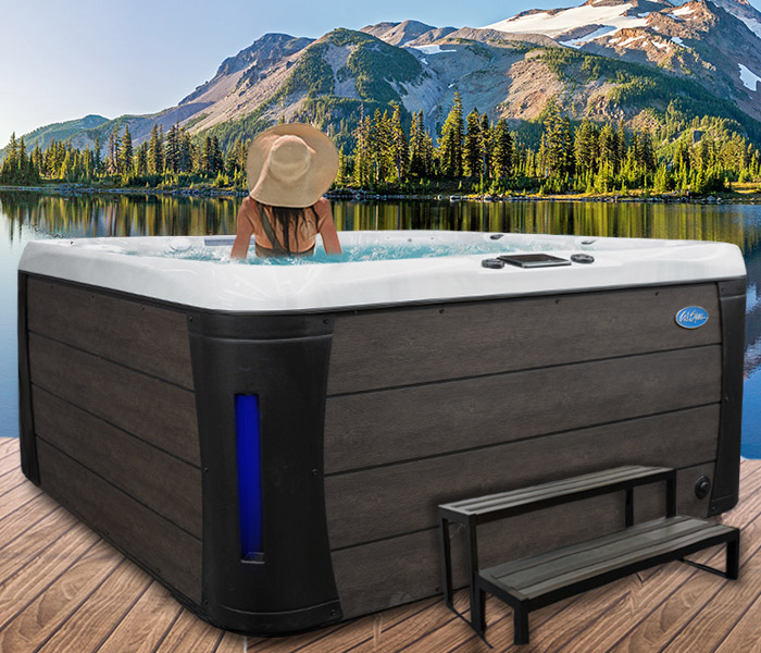 Calspas hot tub being used in a family setting - hot tubs spas for sale Daytona Beach